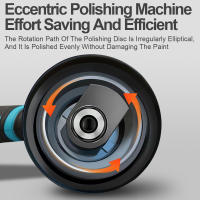 12V Cordless Car Polisher 8 Gears 380W Lithium Electric Polishing Waxing Machine For Repairing Scratches Wireless Sander Polish - details 3