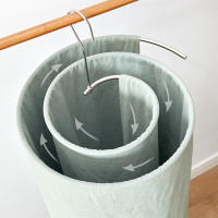 Soporte Giratorio Para Edredones Y Mantas En Acero Inoxidable Herramienta De Almacenamiento Espacioso Para El Hogar Colgador De Ropa Rotativo Para Ahorrar Espacio - details 11