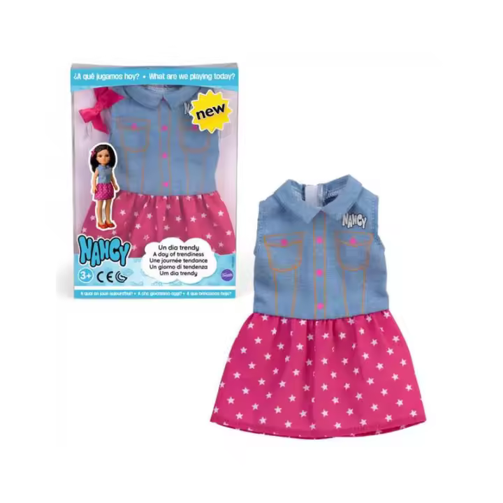 Vestido Nancy 'Un Día Trendy' - Conjunto Veraniego de Estilo Divertido Famosa - 1