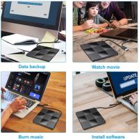 Disco Óptico Externo 7-en-1 USB 3.0 Tipo C Lector Y Grabador De CD DVD RW Para PC De Escritorio Y Portátil Compatibilidad Con DVD- RW Soporte De Corrección De Errores Hasta 8x - details 3