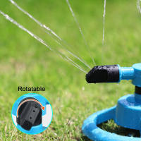 Riega Jardín Automático 360 ° Rotativo 3-Armas Herramienta De Riego Para Césped Y Jardín Sprinkler VORTEX De Marca Pengliu - details 5