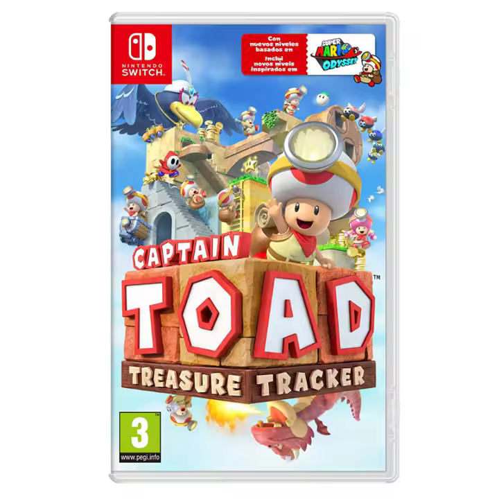 Captain Toad Treasure Tracker Switch PAL España Nuevo Precintado - 1