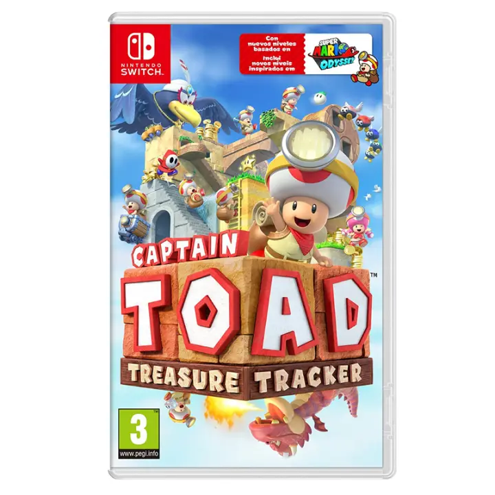 Captain Toad Treasure Tracker Switch PAL España Nuevo Precintado - 1