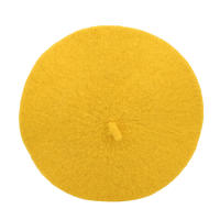 Gorro De Lana Térmico Para Bebés Y Niñas Estilo Francés Retro Vintage Beret Elegante De Color Sólido Para Invierno - details 16