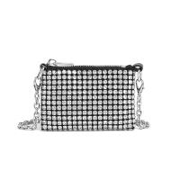 Bolso De Hombro Mini Jiomay Para Mujer Diseñador Lujo 2024 Con Diamantes Y Cadena Bolso De Fiesta Versátil Para Labial - details 2
