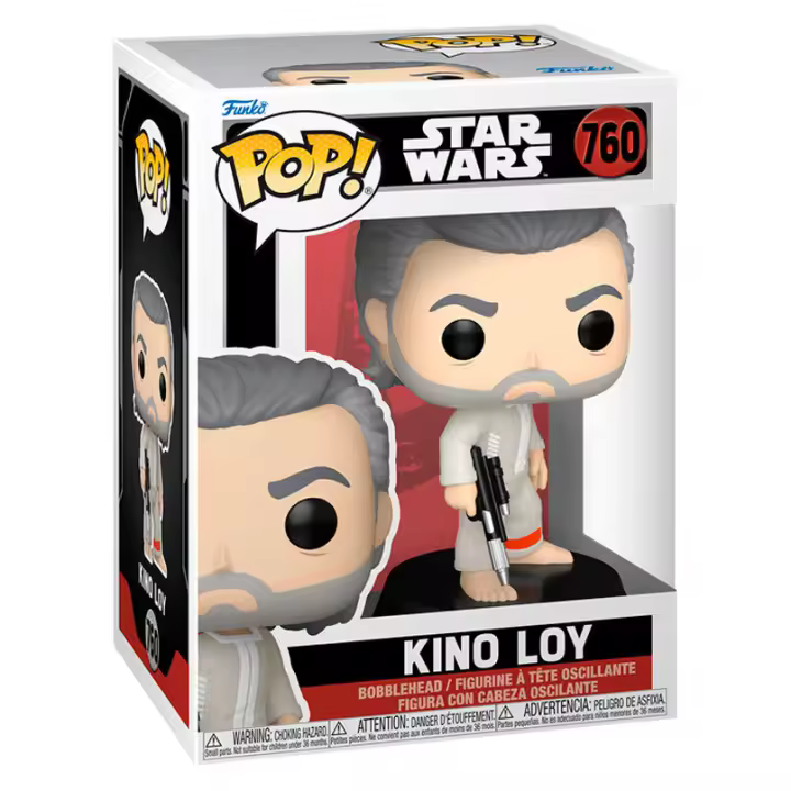 Figura Pop Star Wars Kino Loy-Figura de Vinilo Coleccionable - Idea de Regalo- Mercancia Oficial - Juguetes para Niños y Adultos - Movies Fans - Muñeco para Coleccionistas y Exposición - 1