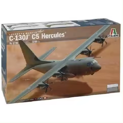 Italeri 2746 - Maqueta avión C-130J C5 Hercules. Escala 1/48 - 1