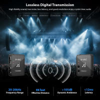 Sistema De Transmisión Inalámbrico M-VAVE WP-10 2.4GHz Monitores Auriculares Recargables Transmisor Y Receptor - details 58