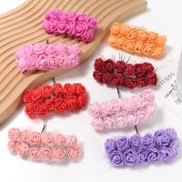 12/36/60Pcs Bouquet De Flores Artificiales Rosa Para Decoración De Hogar Y DIY Accesorios De Boda Decoración De Habitaciones Regalos Para Aniversarios Y Fiesta De Bienvenida - details 5