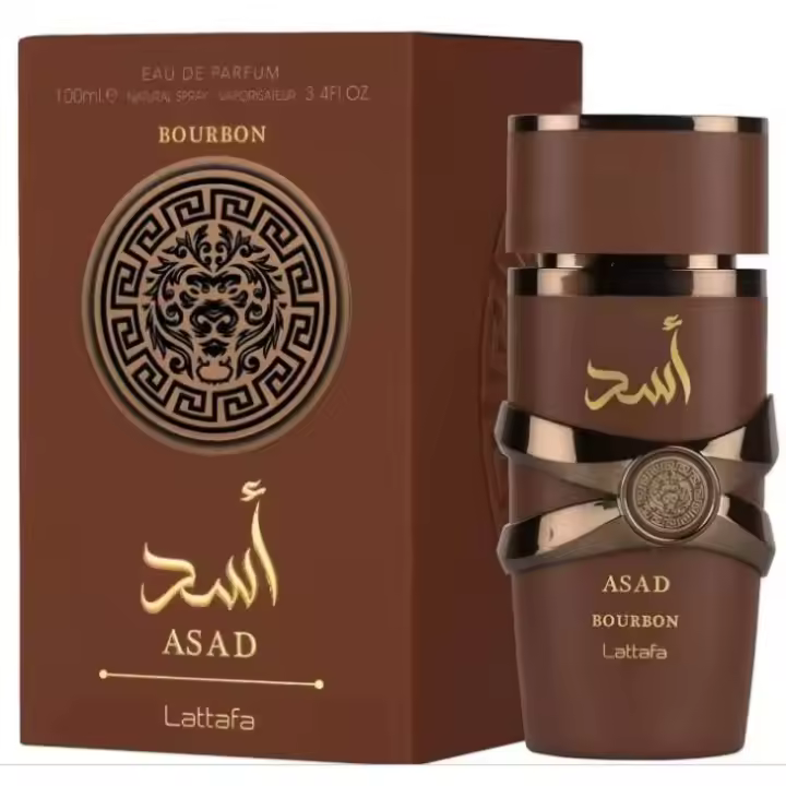 Lattafa Asad Bourbon Eau de Parfum 100 ml – Perfume Árabe Especiado para Hombre - 1