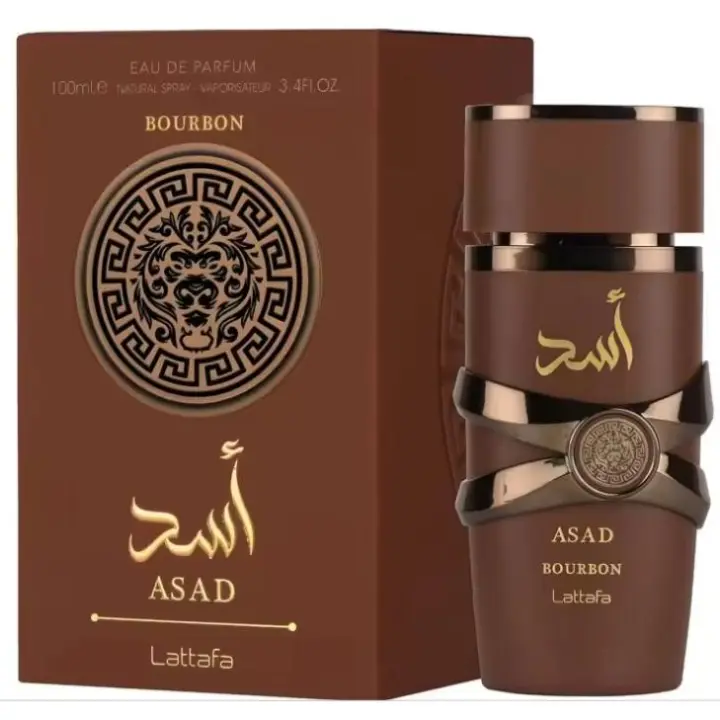 Lattafa Asad Bourbon Eau de Parfum 100 ml – Perfume Árabe Especiado para Hombre - 1