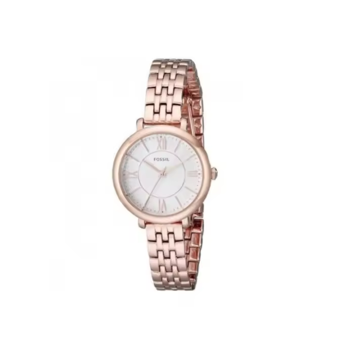 FOSSIL Reloj Fossil ES3799 Rosa de Acero Inoxidable para Mujer, Resistencia Al Agua 30m - 1