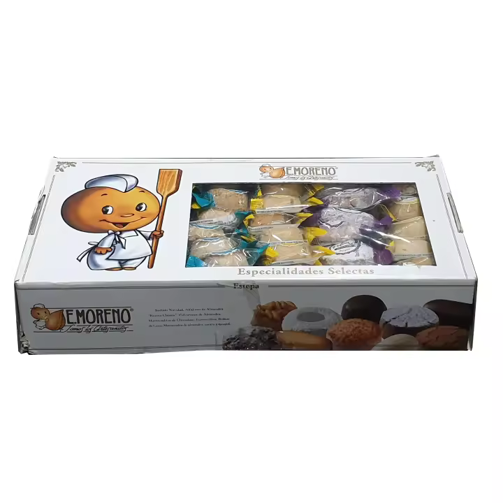 Polvorones Mini Surtidos DulceEstepa - Calidad Extra - 2,5 Kilos - Polvorón Coco - Polvorón Limon - Polvorón Chocolate - Polvorón Selección - Polvorón Canela. Mini Polvorones - 1