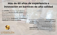 LYSSOLEN - Barniz de Poliuretano al Agua para Suelos de Madera Interior - Respetuoso con el Medio Ambiente - Protección y Durabilidad Superior - Fácil Aplicación Trasparente Incoloro - details 3