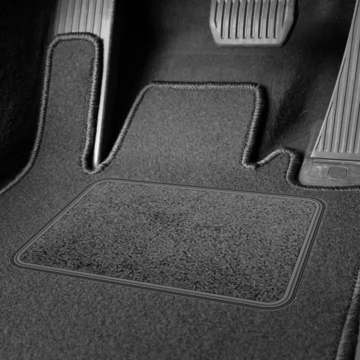 Juego de alfombrillas de terciopelo para Renault Scenic I 1996-2003 - acabado azul - 1