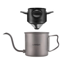 Cafetera De Titanio Para Camping Y Viajes 650ml/550ml/400ml Kettle De Pueyo Para Café Té Agua Con Estilo De Pato Adecuada Para 2 Usuarias - details 18