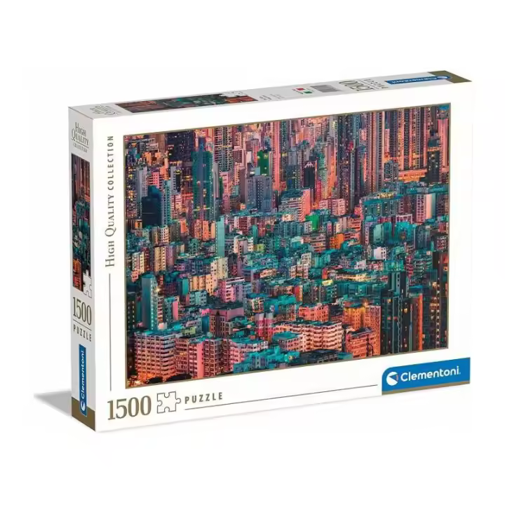 PUZZLE 1500 PIEZAS THE HIVE HONG KONG DE CLEMENTONI - 1