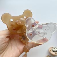 Pequeño Oso Lindo De Silicona Para Bebés 2025 Mordedor Suave Imitación De Amamantar Pacificador Para Niños Mayor De 3 Meses - details 3