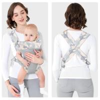Portabebés ajustable, portabebés 4 en 1, mochila convertible para espalda y espalda, ergonómico, portátil, cómodo y transpirable para bebés y niños pequeños, niñas y niños (7 a 45 libras) (azul) - details 4