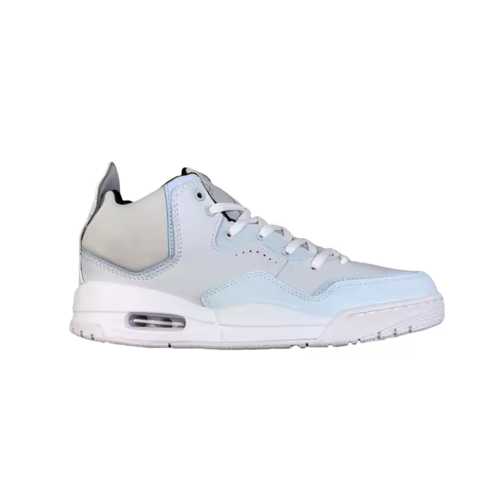 Baloncesto blanco transpirable fondo plano caminar casual 23S hombres deportes mujeres zapatos para correr al aire libre - 1