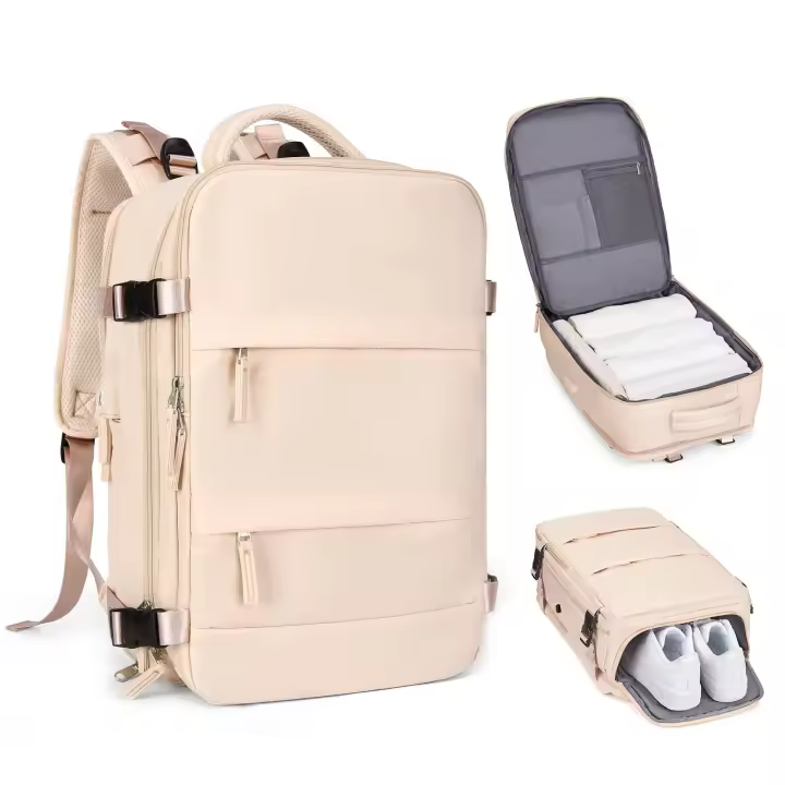 Mochila de viaje de artículo personal para mujer Aerolínea aprobada llevar en la mochila Vuelo aprobado Mochila impermeable de equipaje deportivo Mochila casual Mochila pequeña mochila de senderismo - 1