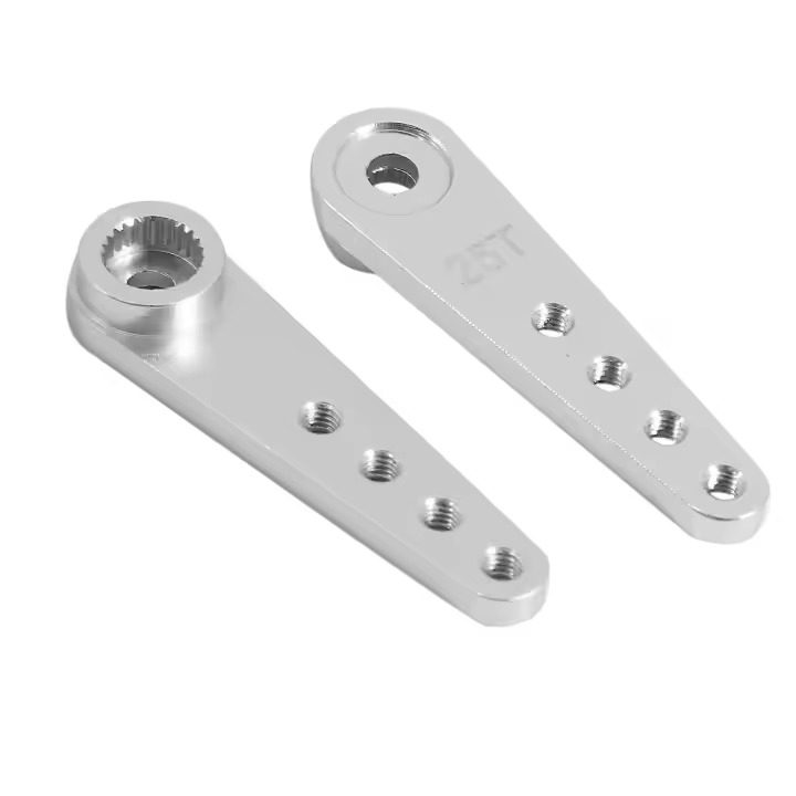 Brazo servo de aleación de aluminio CNC, 2 piezas/lote, 1,25-2,5 pulgadas, para servos Futaba, 23 dientes - 1