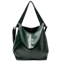Bolso De Mano Grande Para Mujer Capacidad Grande Bolso Cruzado De Hombro Suelto Estilo Retro Casual Tote Bolsos De PU Con Lining De Poliéster - details 12