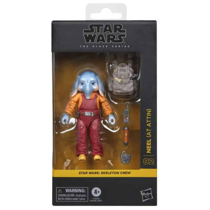 STAR WARS THE BLACK SERIES FIGURA NEEL AT ATTIN STAR WARS SKELETON CREW - 1