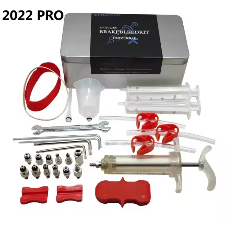 Kit De Herramientas Para Sanguinario De Frenos De Bicicleta SHIZIWANGRI Compatible Con SHIMANO SRAM Avid MAGURA Serie MTB Carretera - 1