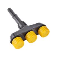 Atomizador De Gran Flujo Para Jardín Y Agricultura Regadío Ajustable Herramienta De Riego Para Pasto Y Vegetales 3/4/5/6 Maneras Tamaño 20*27.5cm Color Amarillo+ Negro - details 12