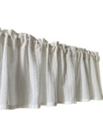 Cortina De Pared Blanca Opcional Estilo Nórdico Minimalista Americana Cortina Media Cortina Corta Ventana Flotante Material 100% Poliéster - details 10