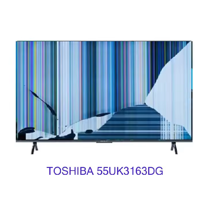 TOSHIBA 55UK3163DG, NUEVOS, Con pantalla - panel rota, para despiece. SIN MANDO A DISTANCIA. - 1