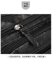 Bolso de hombre para Mujer, de Piel sintética, con textura de gran capacidad, moda, sencillo, para Madres de Mediana Edad. - details 30