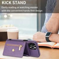Funda De Cuero Para iPhone Con Lanyard Y Monedero Porta Tarjetas Funda Crossbody Protectora Anti-Scratch Antisalpicaduras Para Modelos 13 12 Mini 15 14 11 pro Max XS XR 7 8 plus - details 7
