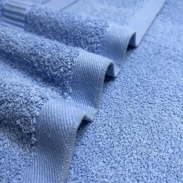 Toallas de Ducha Toallas 100% Algodon Toallas Baño Ducha Gimnasio Towels Extra Suaves Muy Absorbente y Secado Rápido Lavabo (50x100cm)x2 - 1