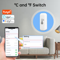 Sensor De Temperatura Y Humedad Inteligente Tuya Zigbee/Wifi Batería Poderada Termostato APP Seguridad Inteligente Compatible Con Google Home - details 11