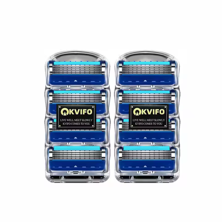 KVIFO Afeitadora Para Hombre Con 5 Capas De Cuchillas pro Power Shaving Trimmer De Barba Y Cabello Reemplazable Combo - 1