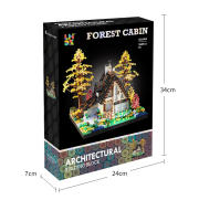 Bloques De Construcción DIY De Madera Casa De Calle Juguete De Rompecabezas Para Niños Decoración Del Hogar Regalos Para El Día De Los Niños - details 7