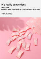Capsulas De Toallas Comprimidas Para El Baño Toallas Mágicas De Cuidado Facial No Tejidas Viajes Portátiles Pañuelos De Tela Papel Toallitas - details 2