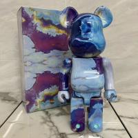 Bearbrick 400% Oso Violento De Bloques De Construcción Muñeca Articulada Decoración De Anillo Juguete Para Regalos - details 22