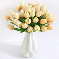 5 Piezas De Tulipán Artificial Para Decoración De Mesa De Comedor Y Sala De Estar Decoración De Boda Fiesta Aniversario Navidad DIY Origen China Continental - details 9