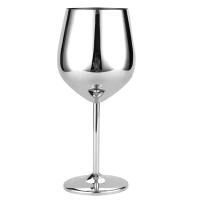 Vaso De Vino De Acero Inoxidable 500ml Creativo Goblet De Coctel Vaso De Champán Para Casa Bar Restaurante - details 21