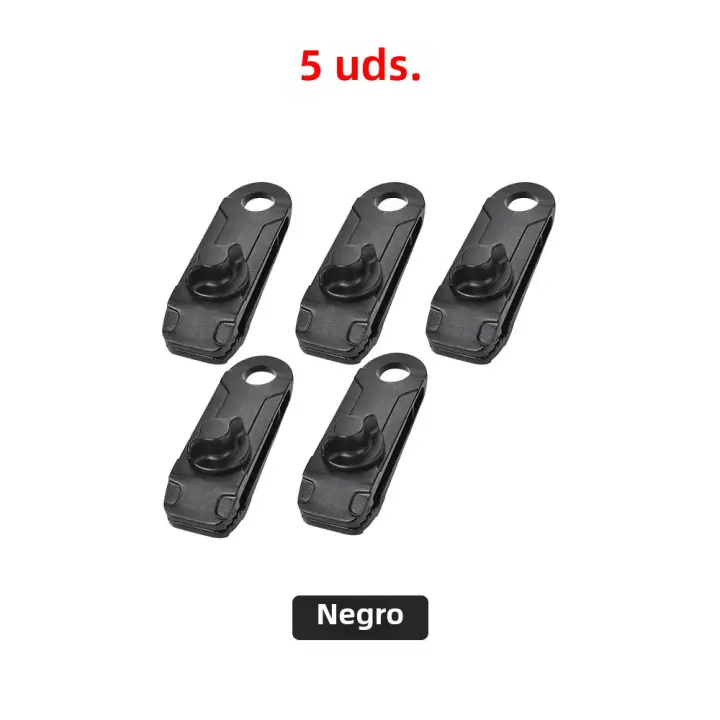  Clips De Sujeción Para Vela De Tenda Accesorios De Camping Y Escalada Reutilizables Resistentes Al Viento Para Tenda Y Canopy - 1