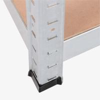 DASCK - Pack de 3 Estanterías Galvanizadas de 5 Baldas, 180x90x40 cm - details 2