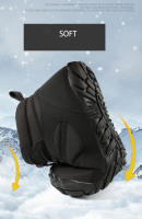 Botas De Invierno Impermeables Para Hombres Y Mujeres Zapatos De Camuflaje Casuales Para Exterior Trabajo Caminar Escalada Senderismo - details 8