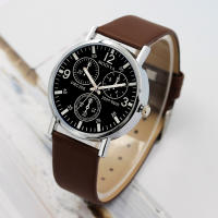 Reloj De Cuarzo Para Hombre Con Vidrio Azul Y Correa De Cuero Reloj Casual Y Moda Diametro De La Fuente 38mm Material De La Caja De Aluminio - details 7