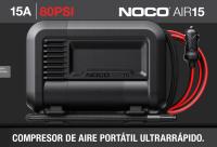 Noco AIR10 - Portable Air Inflator 15A COMPRESOR DE AIRE PORTÁTIL ULTRARRÁPIDO. Infla rápido todo tipo de neumáticos - details 0