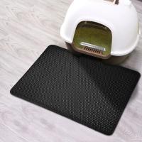 Alfombra De Arena Para Gatos Doble Capa Impermeable Antideslizante Lavable Regalo Para Jaula De Arena De Mascotas - details 5