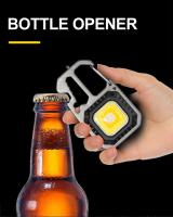 Linterna LED Mini Portátil De Llave De Seguridad Para Camping Exterior Recargable Con Lámpara De Martillo De Mano Y Destornillador - details 14