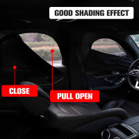 2Pcs Cortina De Ventana Para Coche Protección Solar Y Privacidad Tela Transpirable Para Lado Delantero Y Trasero - details 3